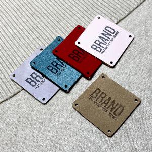 Etiqueta de imitación de cuero Model EP-M138 Etiquetas de cuero sintético - EP-M138