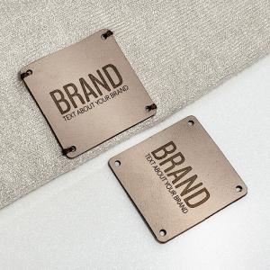 Etiquetas de cuero natural - EP-M38