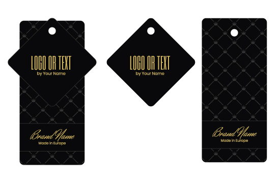 Etiqueta de cartón Model HT-M92