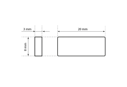 Sello de plástico Model ST-M123