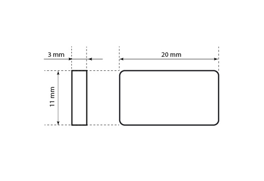 Sello de plástico Model ST-M182