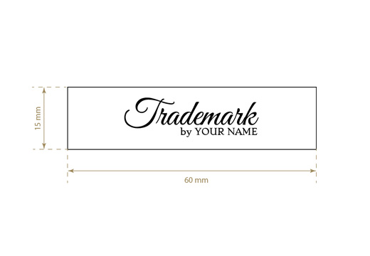 Etiqueta textil impresa Vogue Style Model TL-M87