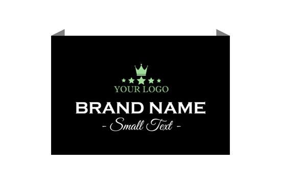 Etiqueta textil tejida Portly Style Model WL-M70